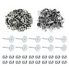 100Pcs 304 Stainless Steel Stud Earring Findings STAS-YW0001-43D-1