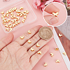 50Pcs Brass Beads KK-BBC0002-59-3