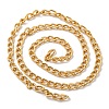 Oval Oxidation Aluminum Curb Chains CHA-TAC0004-02G-4