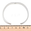 304 Stainless Steel Hinged Bangles BJEW-A162-01B-P-2