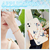 150G 6 Styles Gradient Color Transparent Acrylic Beads OACR-TA0003-58-9
