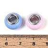 Opaque Acrylic European Beads GPDL-N006-01A-03-4