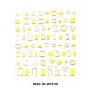 3D Gold Stamping Nail Decals Stickers MRMJ-R090-56-DP3196-2