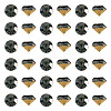 1 Bag Pointed Back Glass Rhinestone Cabochons RGLA-TADJ0001-01A-03-1