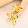 304 Stainless Steel Stud Earrings EJEW-S257-01G-1