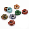Natural & Synthetic Mixed Gemstone Pendants G-T122-67-1