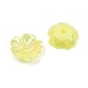 UV Plating Opaque Acrylic Bead Cap OACR-K001-41B-2