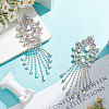 Glass Rhinestone Tassel Cabochons FIND-WH20008-30B-3