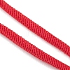 Nylon Round Cord Slider Bracelet Makings AJEW-JB01516-4