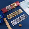 Gorgecraft 50Pcs 2 Style Metallic Paper Napkin Rings AJEW-GF0007-51-3