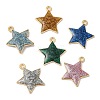 Eco-friendly Alloy Enamel Pendants PALLOY-M212-10G-1