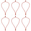 Adjustable Waxed Polyester Cord Necklace Making NJEW-TAC0029-3