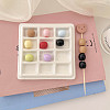 Opaque Acrylic European Beads OACR-N163-47-1