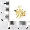 Rack Plating Brass Micro Pave Cubic Zirconia Charms KK-S396-37G-3