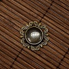 12mm Clear Domed Glass Cabochon Cover for Flower DIY Photo Brass Cabochon Making DIY-X0113-AB-NF-2