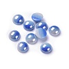 Opaque Glass Cabochons X-GGLA-S038-10E-6mm-1