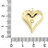 Brass Micro Pave Cubic Zirconia Pendants KK-Z120-15G-3