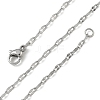 2.3MM 304 Stainless Steel Dapped Chain Necklaces for Women SA-CBACA62-04P-4