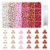 DIY Flat Round with Letter Acrylic Beads Bracelets Making Kits DIY-FS0008-90-1