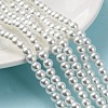 Baking Painted Pearlized Glass Pearl Round Bead Strands X-HY-Q003-6mm-01-1