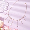 Shell Pearl Necklaces X1-NJEW-TA00186-1