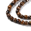 Natural Tiger Eye Beads Strands G-P500-02A-01-4