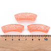 Transparent Crackle Acrylic Beads CACR-S009-001B-N52-4