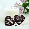 Double Sided Wooden Rotating Photo Frames with DIY Word Heart Charm DJEW-WH0076-004-3