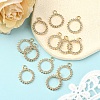 12Pcs Alloy Rhinestone Pendants FIND-YW0007-95G-1