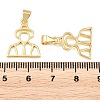 Brass Pendants KK-L275-54G-02-3