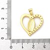 Brass Micro Pave Cubic Zirconia Pendants KK-S511-26A-G-3