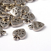 Tibetan Style Alloy Charms Pendants TIBEP-A123278-AS-LF-2