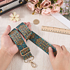 1Pc Evil Eye Pattern Adjustable Nylon Bag Straps AJEW-CL0003-40-3
