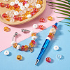 60Pcs 4 Colors Acrylic Beads SACR-TA0001-79-7