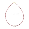 TOHO Japanese Seed Beaded Necklaces NJEW-JN03089-01-1