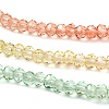 Transparent Painted Glass Beads Strands LS-DGLA-A034-T2mm-A04-4