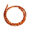Natural Carnelian Beads Strands GG-CBA1CAF-A01-4mm-5
