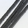 Electroplate Non-magnetic Synthetic Hematite Heishi Beads Strands G-J171A-2x2mm-03-1