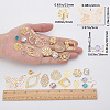 DIY Hollow Dangle Earring Making Kits DIY-SC0013-13-5