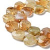 Natural Citrine Beads Strands G-B044-B10-01-4