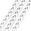 Aluminium Twisted Curb Chains X1-CHA-K001-06S-1