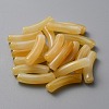 Opaque Acrylic Beads MACR-WH0007-83J-2