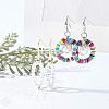 Brass Earring Hooks KK-FH0001-29-5
