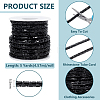 5 yards PVC & Glass Rope Soft Tube Rope String for Clothing Shoes Accessories FIND-BC0013-25B-2