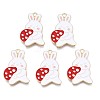 Autumn Theme Rack Plating Alloy Enamel Pendants ENAM-N055-071-1