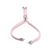 Twisted Nylon Cord Silder Bracelets DIY-B066-03P-08-2