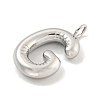 Non-Tarnish 304 Stainless Steel Pendants STAS-C102-15P-G-2