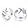 Alloy Cuff Finger Rings RJEW-S038-195K-P-NR-1