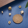 Spritewelry 10Pcs 5 Styles Brass Clear Cubic Zirconia Beads KK-SW0001-02-14