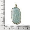 Natural Amazonite Pendants G-A099-01G-05-3